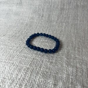 Natural Blue Lapis Lazuli Gemstone Beaded Stretch‎ Bracelet Germany